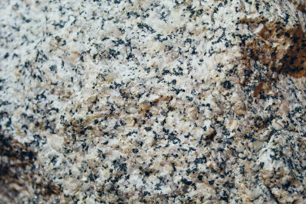 Giallo granite with warm gold and brown movement
