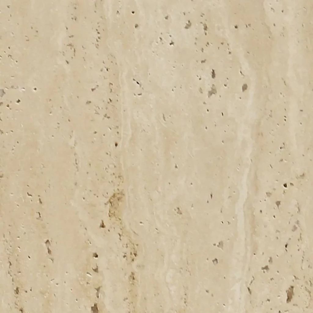 Ivory travertine close-up