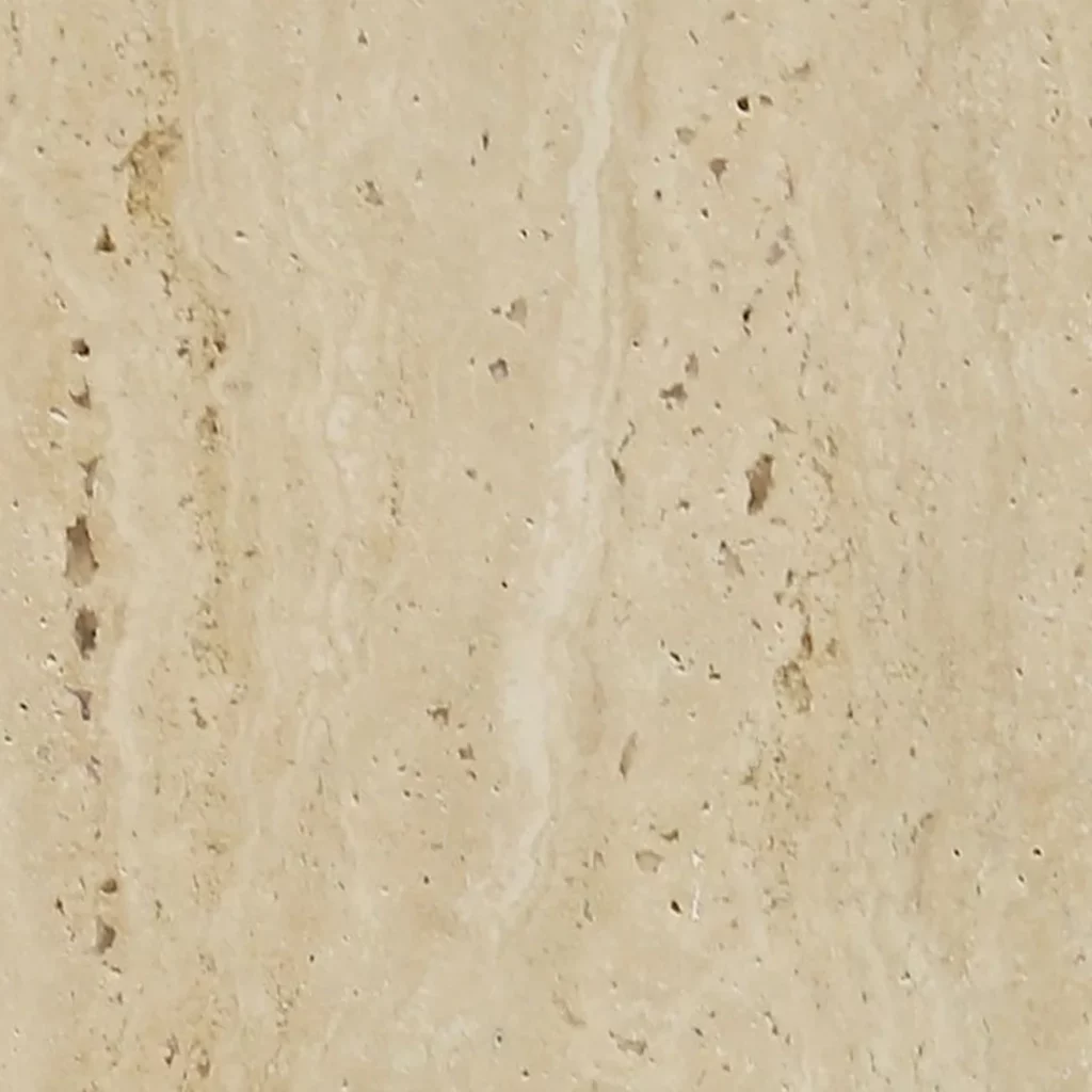 Crema travertine close-up